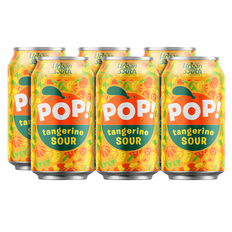 Urban South POP! Tangerine Sour 6pk 12oz Can 4.5% ABV