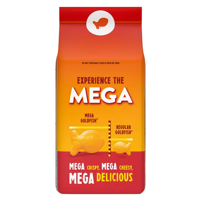 Goldfish Mega Bites Sharp Cheddar 5.9oz