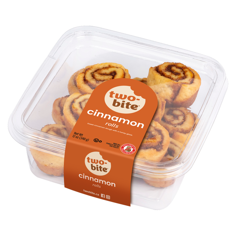 Two-Bite Cinnamon Rolls - 12oz