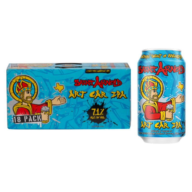 St. Arnold Art Car IPA 18pk 12oz Can 7.1% ABV
