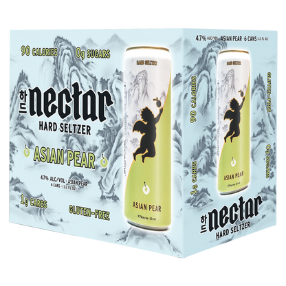 Nectar Hard Seltzer - Asian Pear 6pk 12oz Can 4.8% ABV