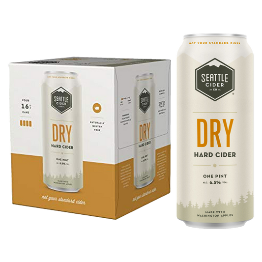 Seattle Cider Dry 4pk 16oz Can 6.5% ABV