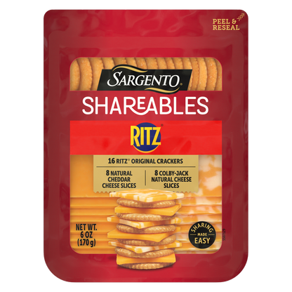 Sargento Shareables with Cheddar, Colby Jack and Ritz