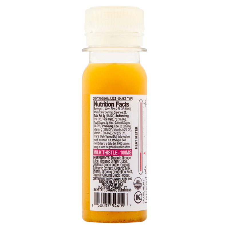GNGR Organic Liver Cleanse 2oz Btl