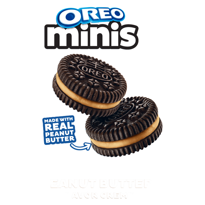 Oreo Minis Peanut Butter, 8oz