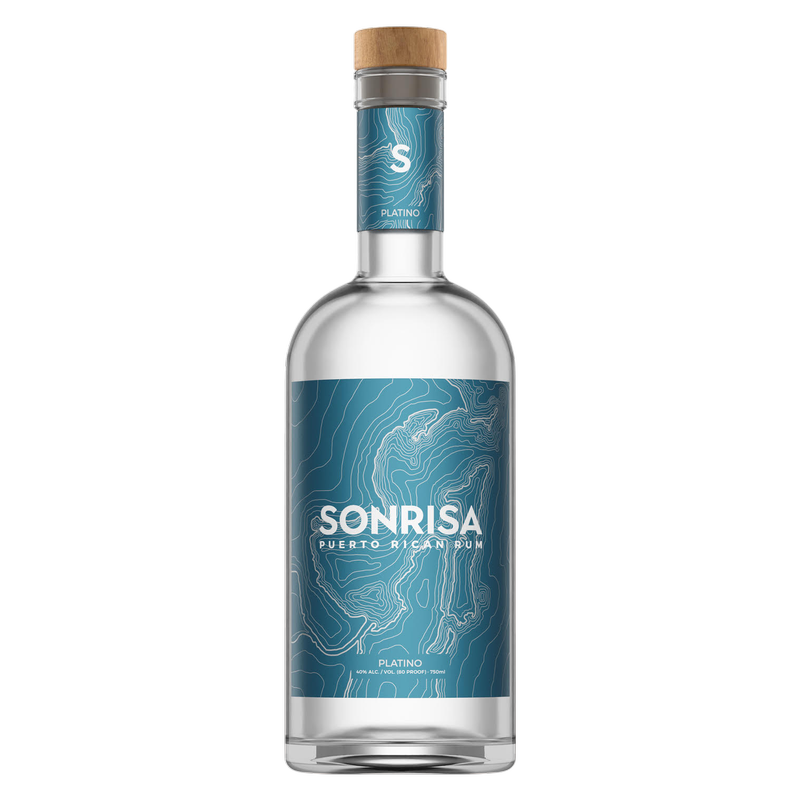 Sonrisa Platino Rum 750ml (80 proof)