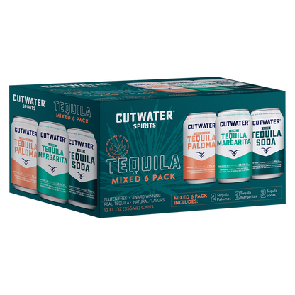 Cutwater Tequila Variety 6pk 12oz Can