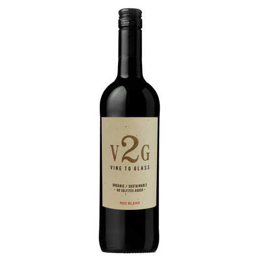 Vine to Glass Organic Red Blend 750ml