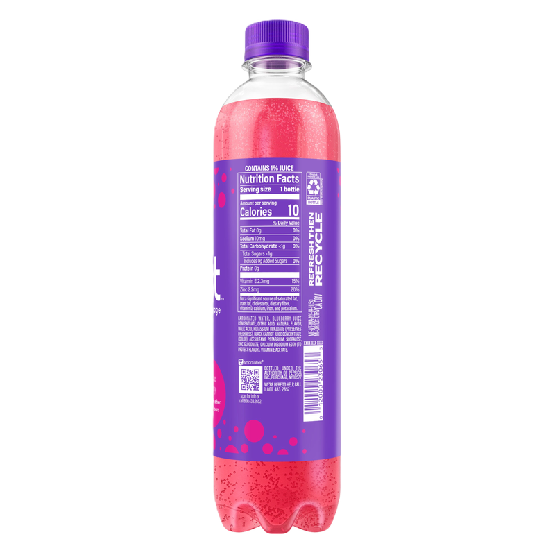 Bubly Burst Triple Berry 16.9oz Btl
