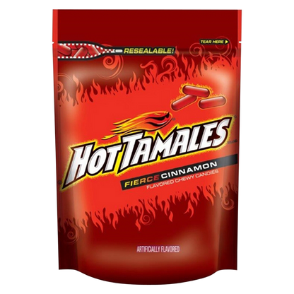Hot Tamales Fierce Cinnamon Chewy Candies 10oz