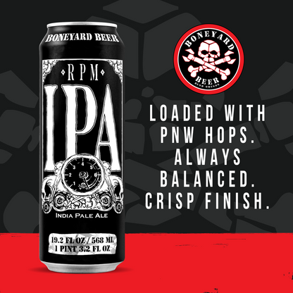 Boneyard Beer RPM IPA 19.2 oz can