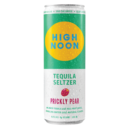 High Noon Prickly Pear Tequila Seltzer 4pk 12oz Cans