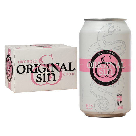 Original Sin Dry Rose 6pk 12oz Can 6.5% ABV