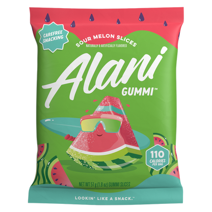 Alani Gummi Sour Watermelon Slices, 1.8oz