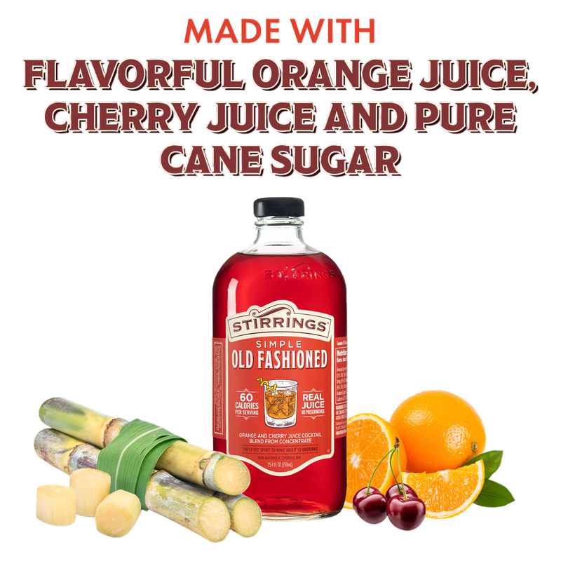 Stirrings Simple Old Fashioned Mixer 750ml