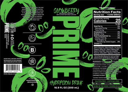 Prime Hydration Glowberry 16.9oz Btl