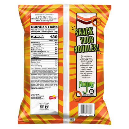 Funyuns Maruchan Hot & Spicy Chicken Ramen Flavored 5.25oz