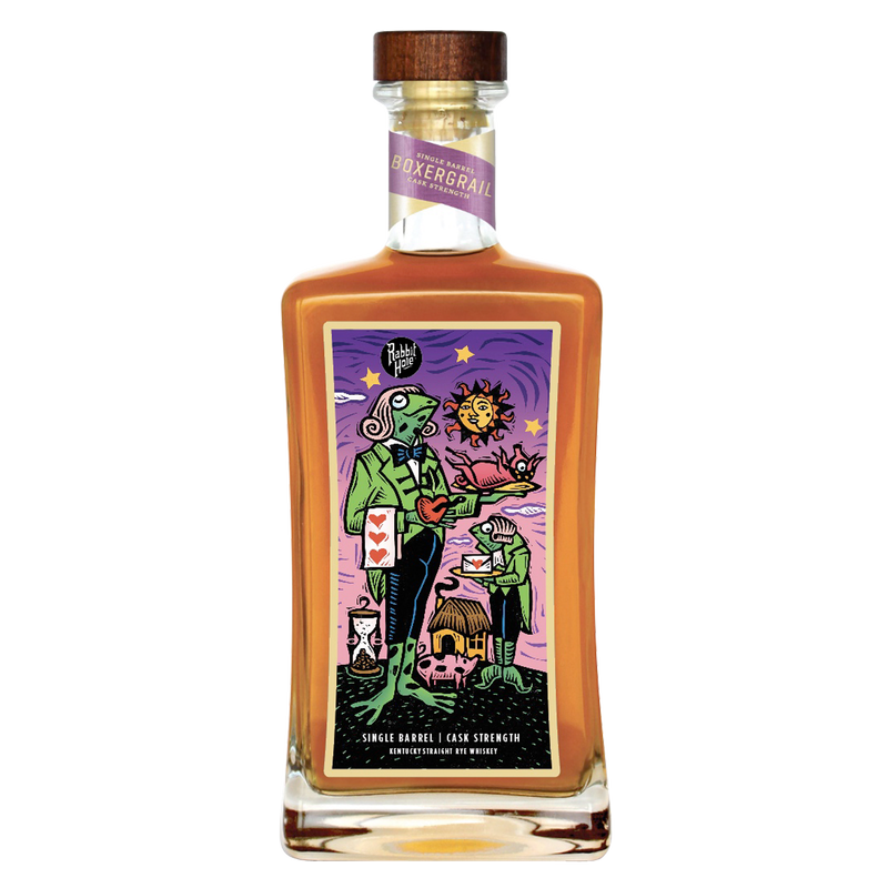 Rabbit Hole Single Barrel Cask Strength Rye Whiskey 750ml