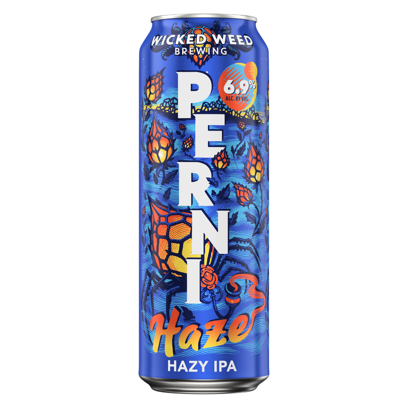 Wicked Weed Perni Haze Hazy IPA 19.2oz Can