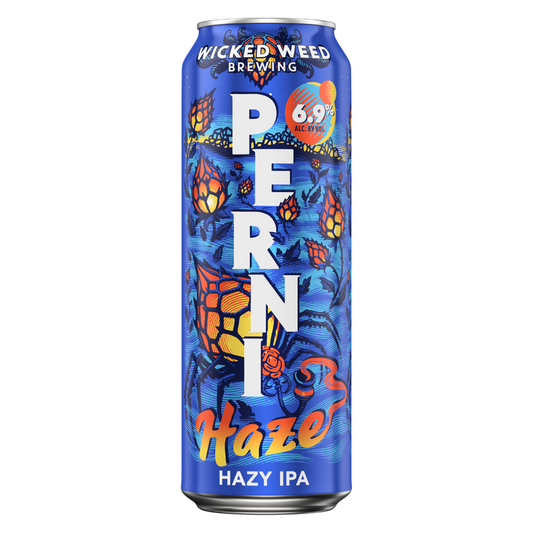 Wicked Weed Perni Haze Hazy IPA 19.2oz Can