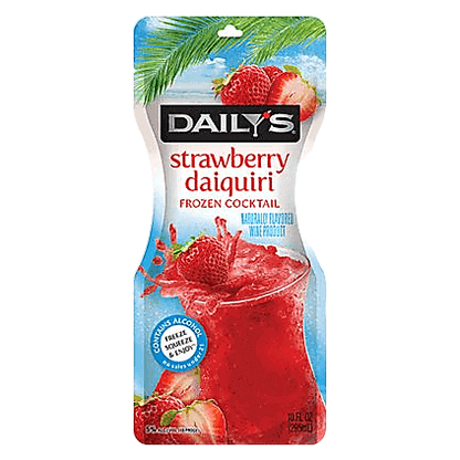 Daily's Strawberry Daiquiri Single 10oz Pouch 5% ABV