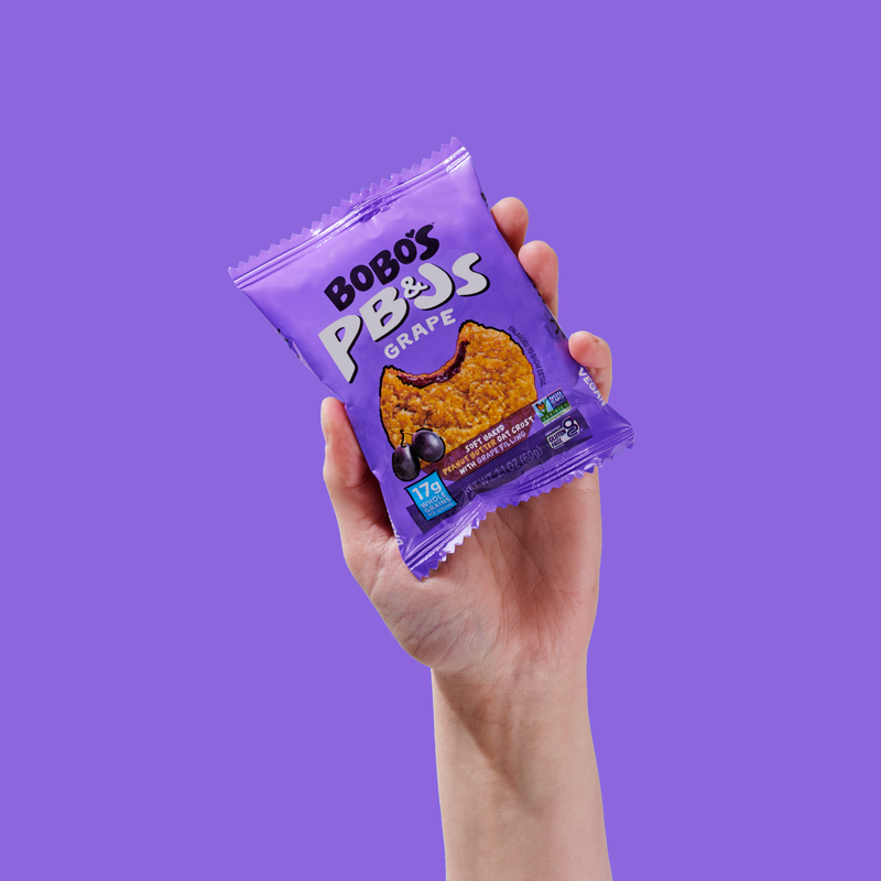 BOBO's Grape PB&J Sandwich Cookie, 2.1oz