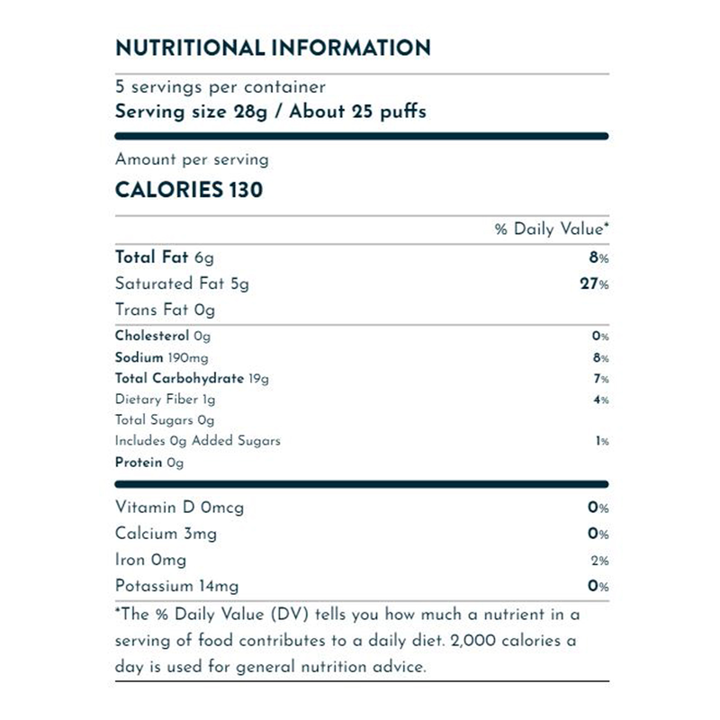 Lesser Evil "No Cheese" Cheesiness Paleo Puffs 5oz