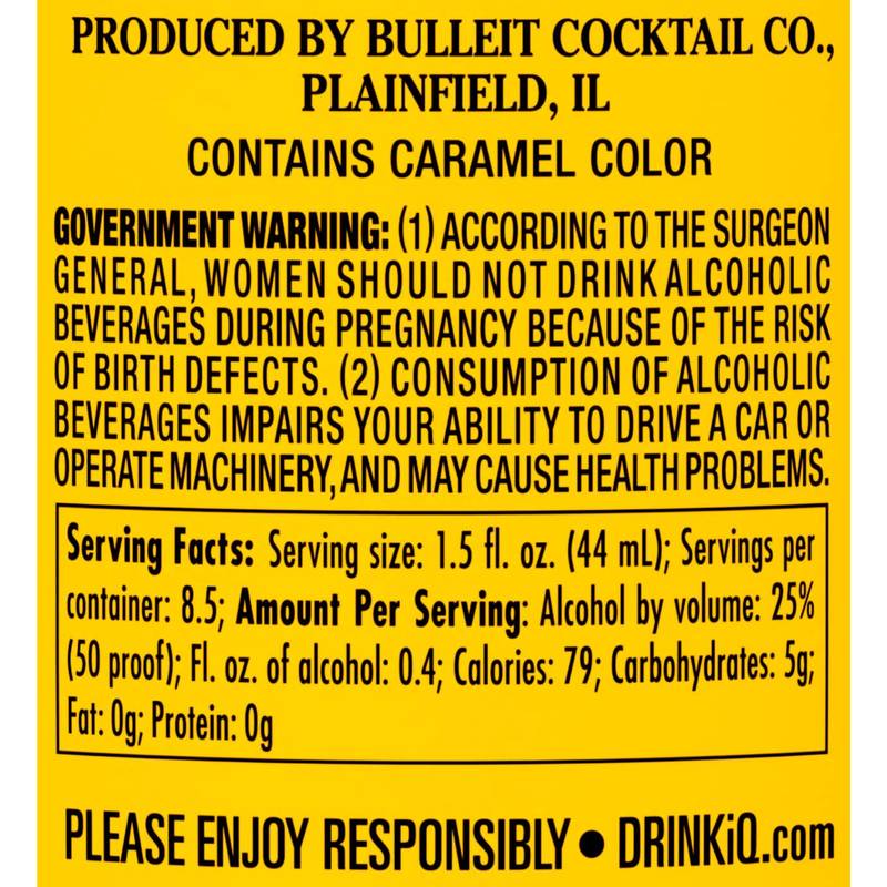Bulleit Whiskey Sour 375ml 25% ABV