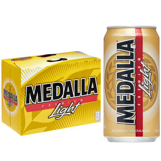 Medalla Light 12pk 10oz Cans 4.0% ABV
