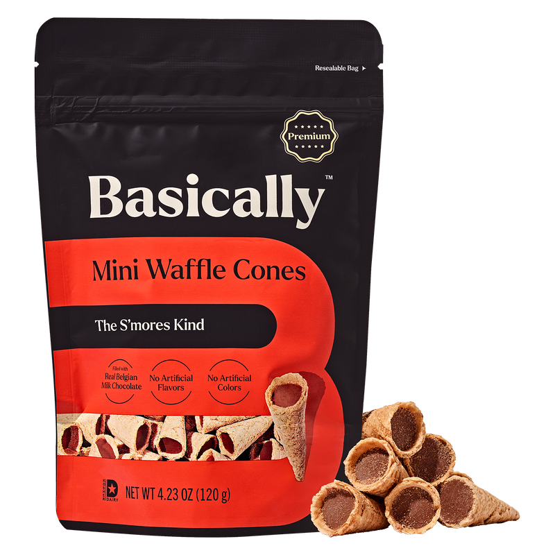 Basically Premium S'mores Mini Waffle Cones
