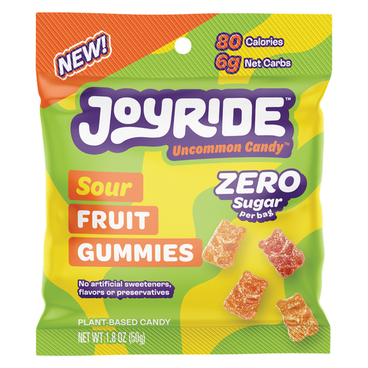 Joyride Zero Sugar Sour Fruit Gummies 1.8oz