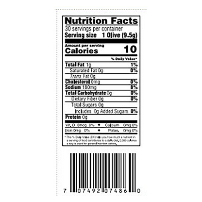 Main & Geary Martini Olives 10oz