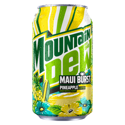 Mountain Dew Maui Burst Pineapple 12pk 12oz Can