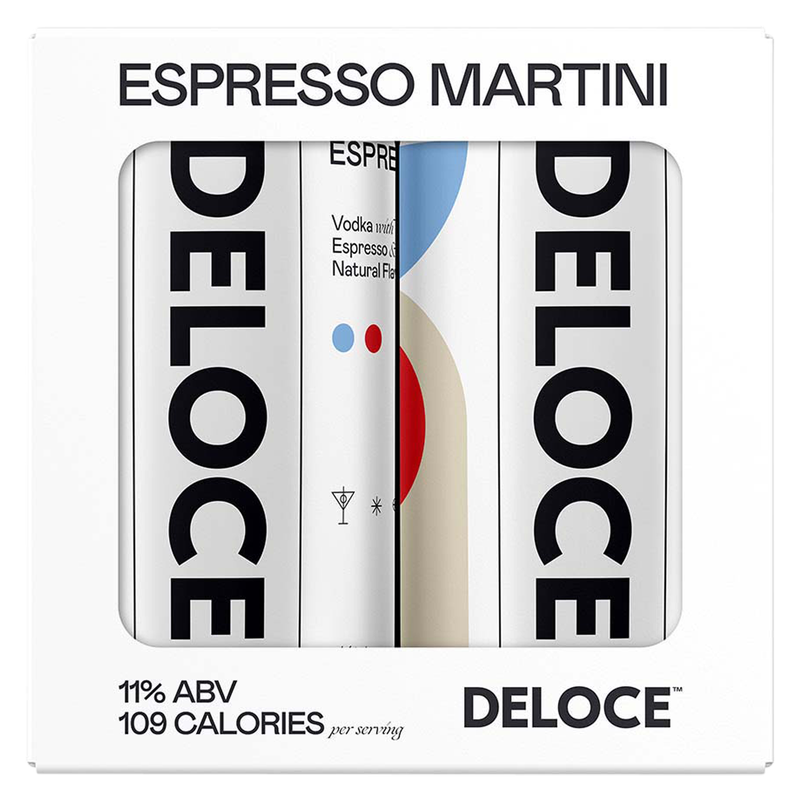 Deloce Espresso Martini 4pk 200ml Can 11.0% ABV
