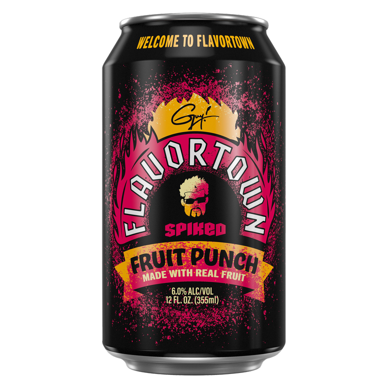Flavortown Spiked Fruit Punch 6pk 12oz Can 6% ABV