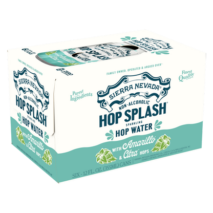 Sierra Nevada Hop Splash Hop-Infused Sparkling Water 6pk 12oz Can 0% ABV