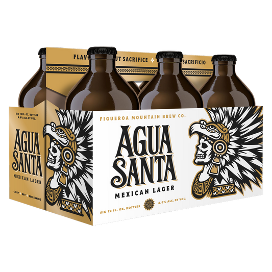 Figueroa Mountain Agua Santa American Lager 6pk 12oz Btl