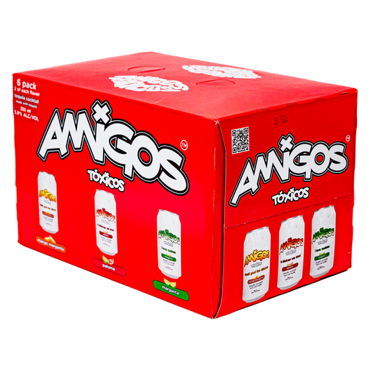 Amigos Toxicos Tequila Cocktail Variety Pack 6pk 355ml Can