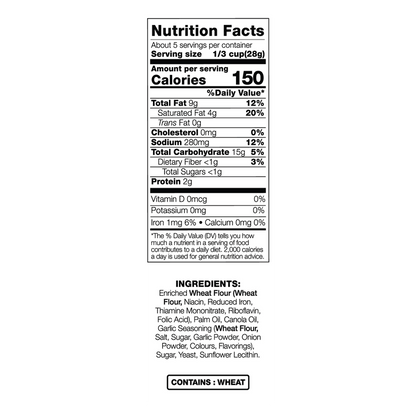 Pearl's Pretzels Garlic Bread Pretzel Pieces 5oz