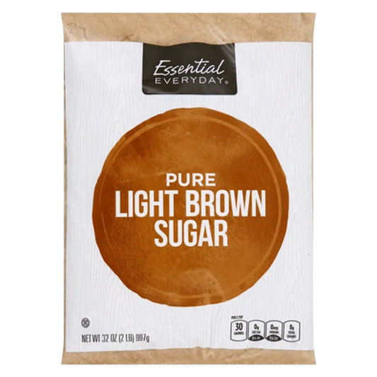 Essential Everyday Light Brown Sugar, 2lb.