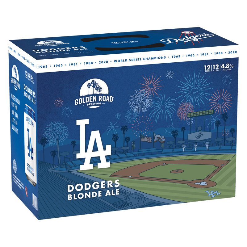 GOLDEN RD DODGERS BLONDE 12PKC (12PK 12 OZ)