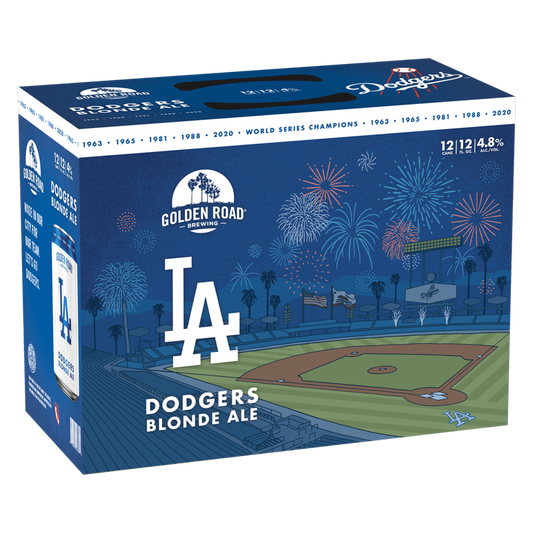 GOLDEN RD DODGERS BLONDE 12PKC (12PK 12 OZ)