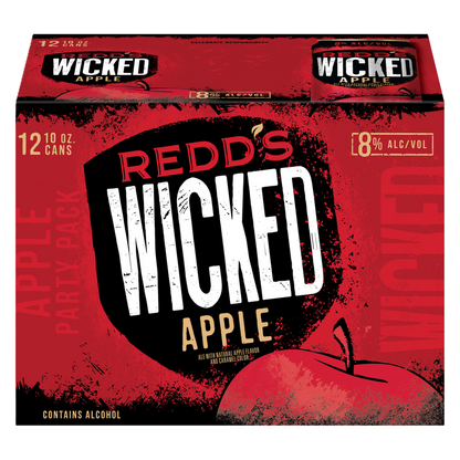 REDD'S WICKED APPLE ALE 12PKC (12PKC 10 OZ)