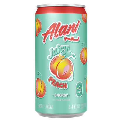 Alani Energy Juicy Peach 8.4oz