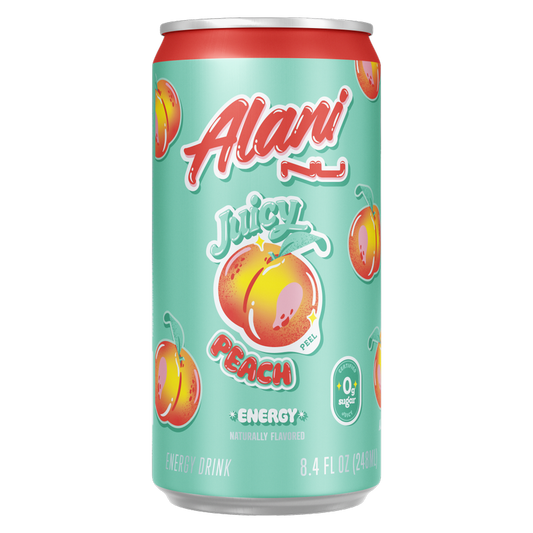 Alani Energy Juicy Peach 8.4oz