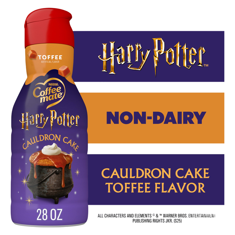 Coffee Mate Harry Potter Toffee Cauldron Cake 28oz Btl