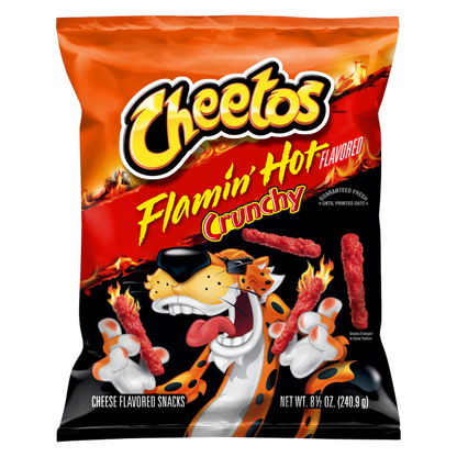 Cheetos Crunchy Flamin' Hot 8.5oz