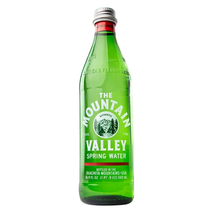 Mountain Valley Spring Water 12pk 16.9 oz Glass Bottle