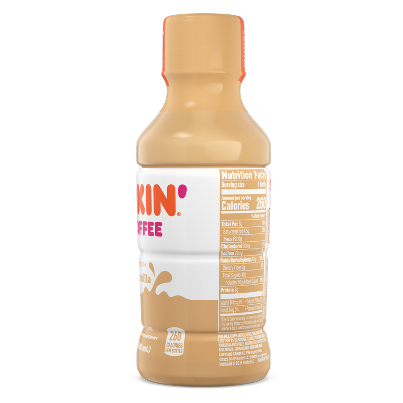Dunkin' French Vanilla Iced Coffee 13.7oz Btl