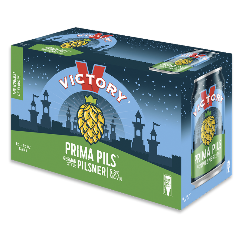 Victory Brewing Prima Pils 12pk 12oz Cans 5.3% ABV